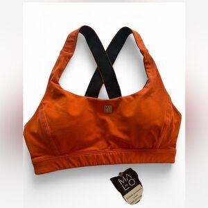 MALO Women's Orange Sports Bra 🧡